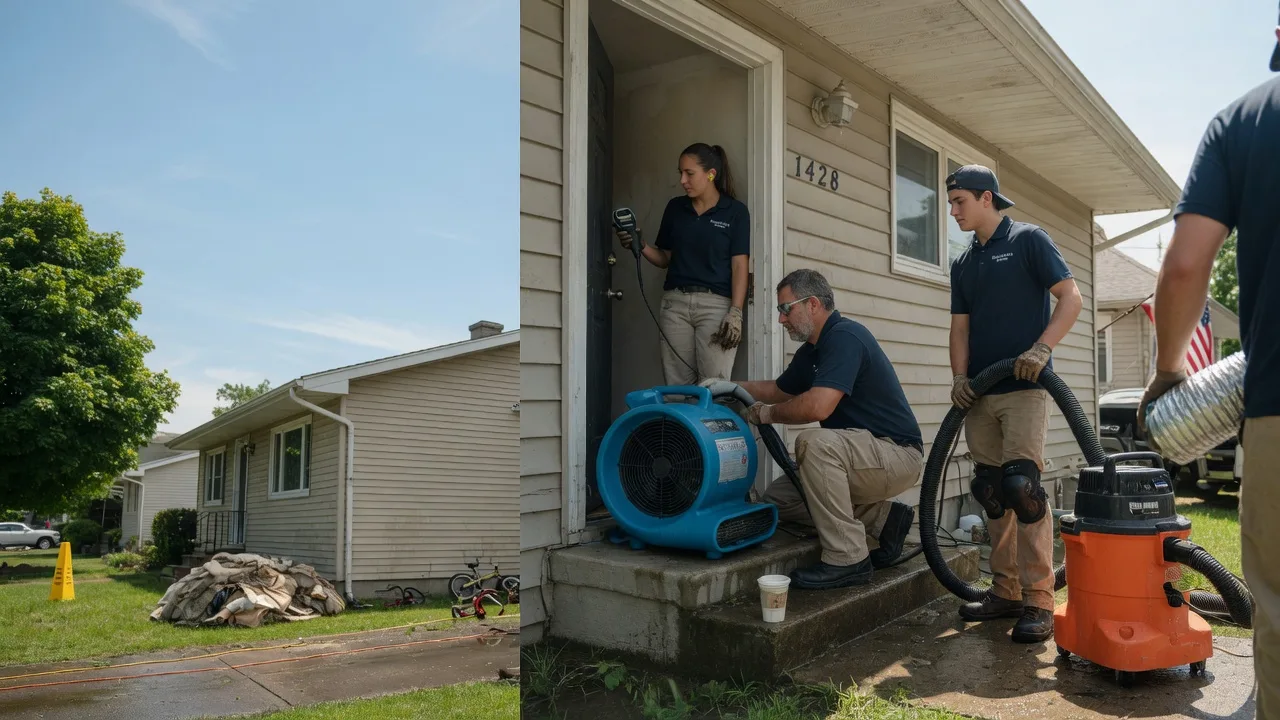 Water Damage Restoration in Pittsfield, IL near me